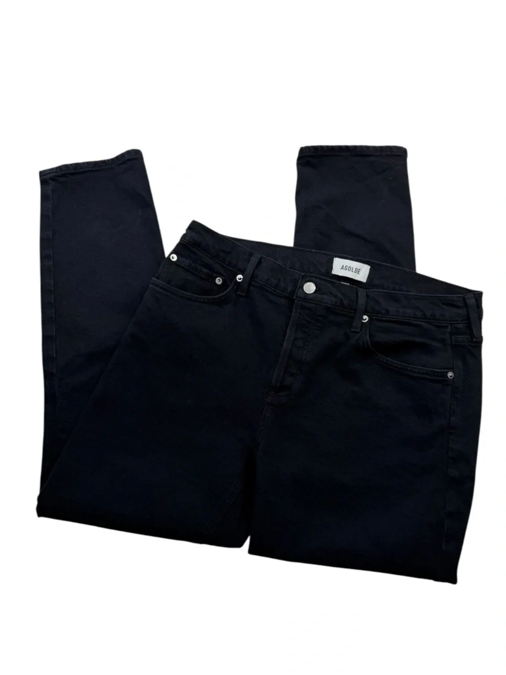 AGOLDE Cocktail Ankle Jean Black